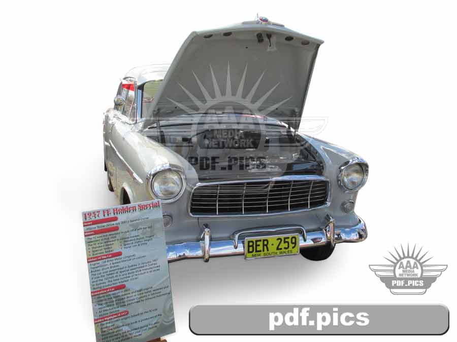 FE Holden Station Wagon Front Drivers Side View