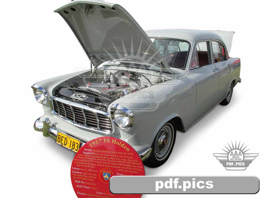 FE Holden Sedan Front Passenger Side View