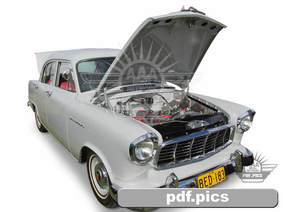 FE Holden Sedan Front Drivers Side View
