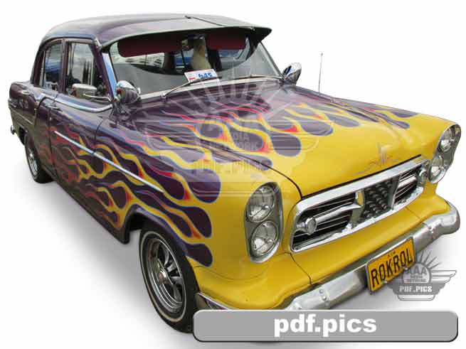 FE Holden Sedan Front Drivers Side View