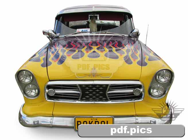 FE Holden Sedan Front View