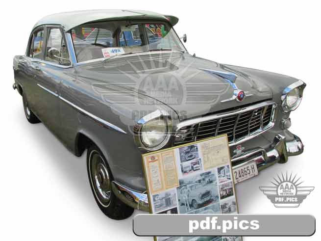 FE Holden Sedan Front Drivers Side View