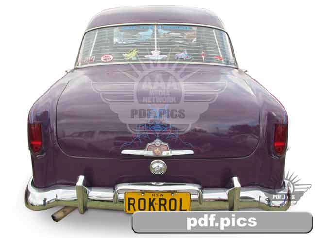 FE Holden Sedan Rear View