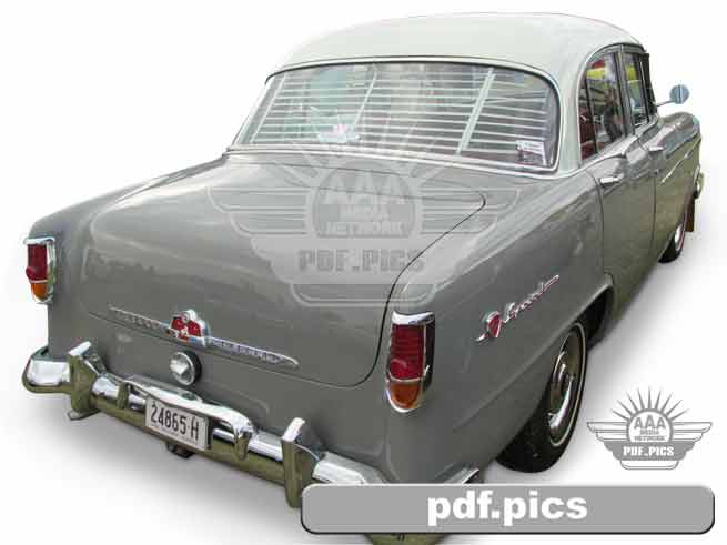 FE Holden Sedan Rear Drivers Side View
