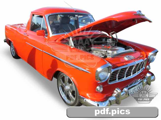 FE Holden Ute Front Drivers Side View