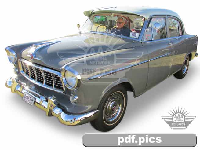 FE Holden Sedan Front Passenger Side View