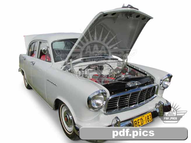 FE Holden Sedan Front Drivers Side View