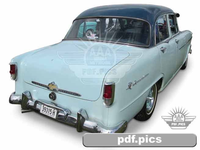 FE Holden Sedan Rear Drivers Side View
