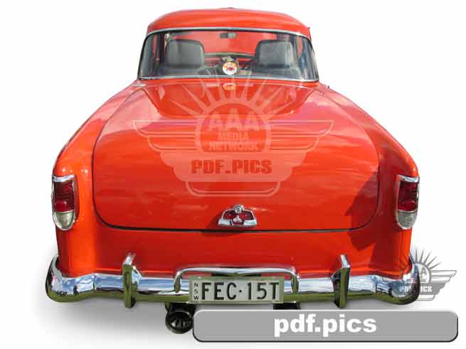 FE Holden Ute Rear View