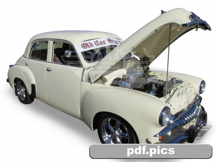 FJ Holden Sedan Front Drivers Side View
