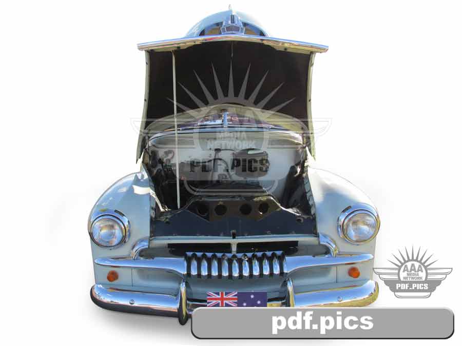 FJ Holden Sedan Front View