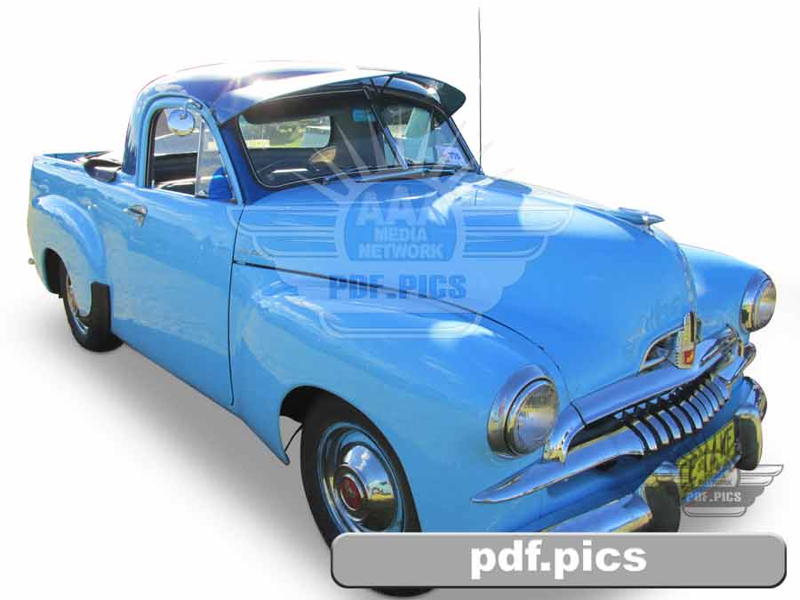 FJ Holden Ute Front Drivers Side View