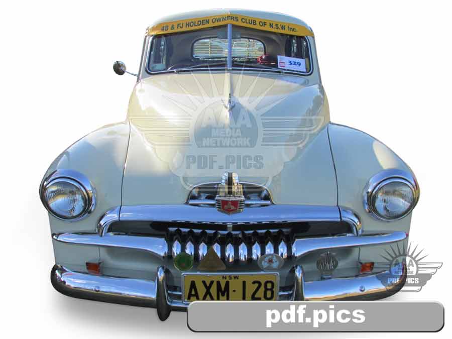 FJ Holden Sedan Front View