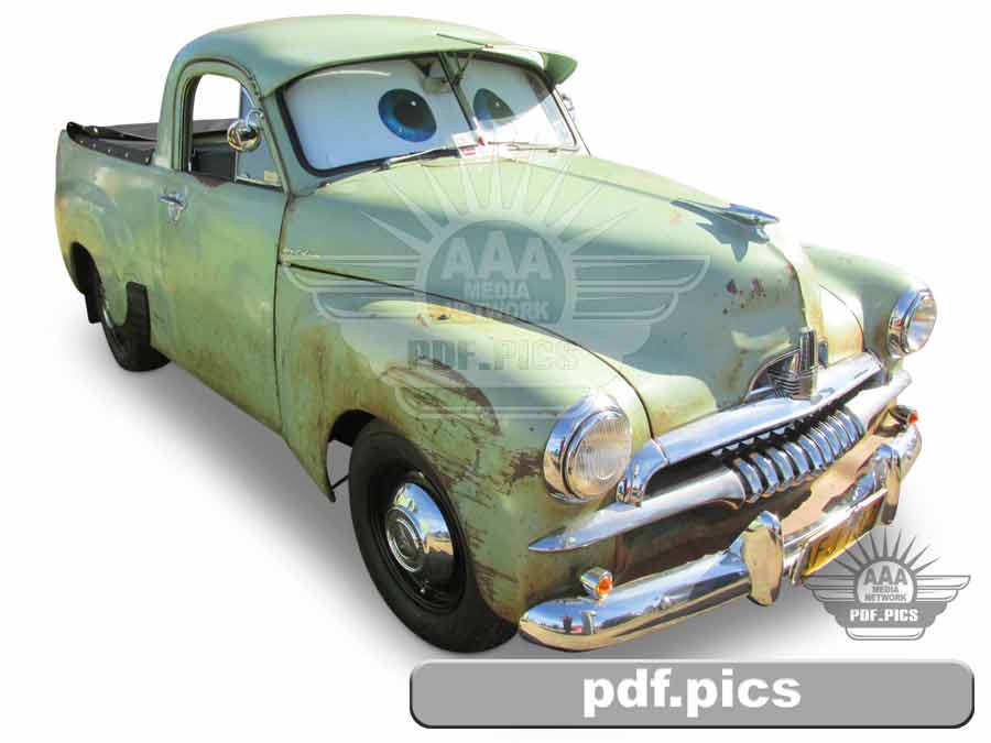 FJ Holden Ute Front Drivers Side View