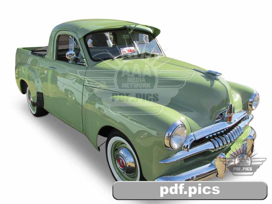 FJ Holden Ute Front Drivers Side View