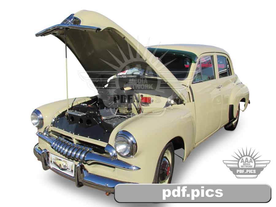 FJ Holden Sedan Front Passenger Side View
