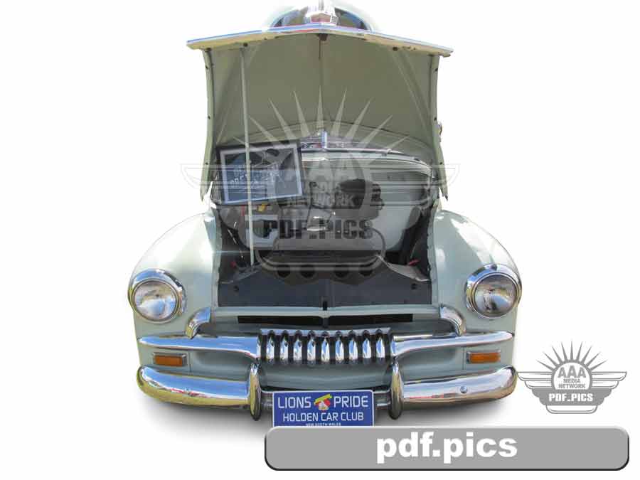 FJ Holden Sedan Front View