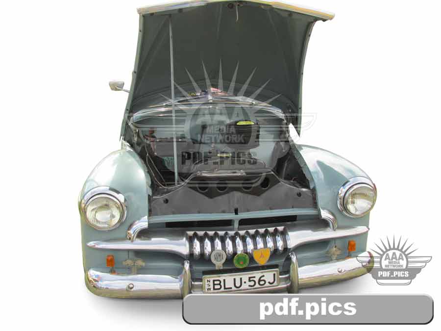 FJ Holden Sedan Front View