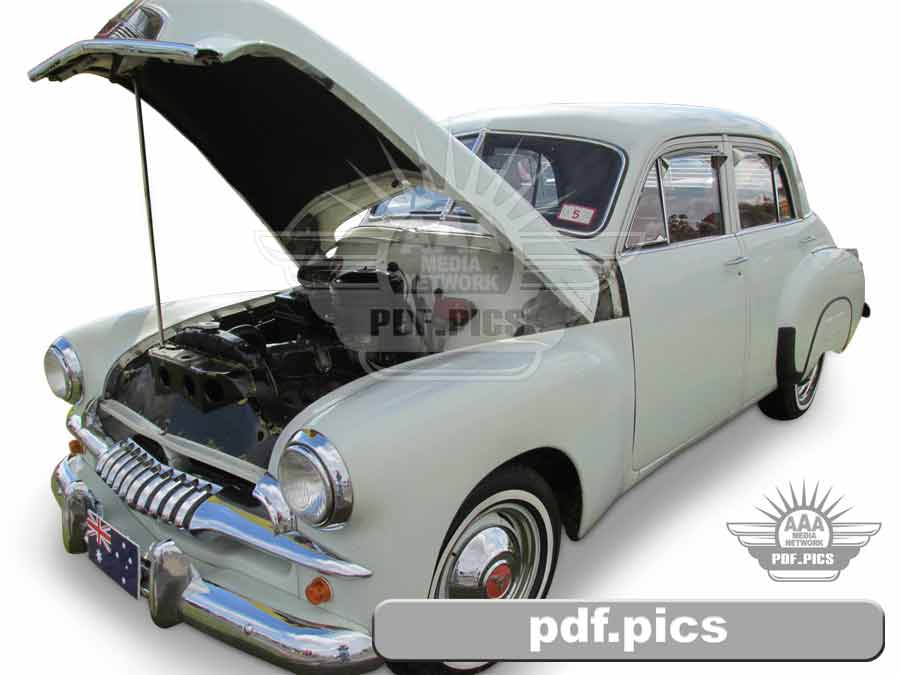 FJ Holden Sedan Front Passenger Side View