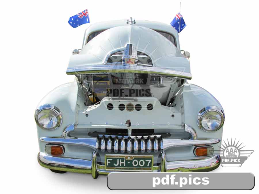 FJ Holden Sedan Front View