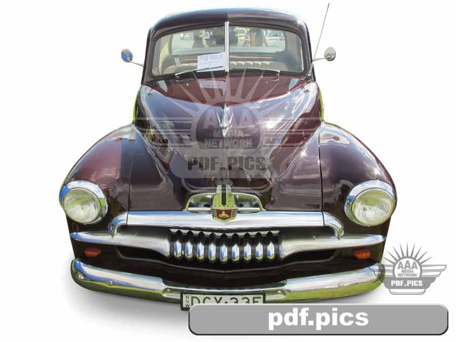 FJ Holden Sedan Front View
