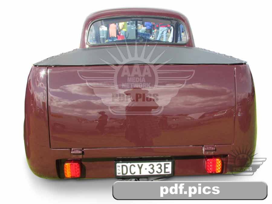 FJ Holden Sedan Rear View