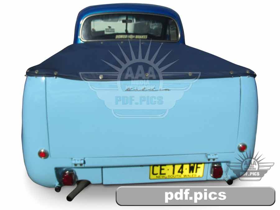 FJ Holden Ute Rear View