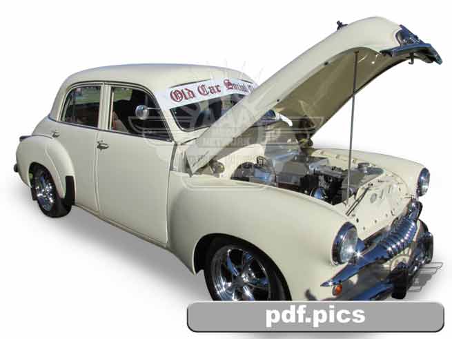 FJ Holden Sedan Front Drivers Side View