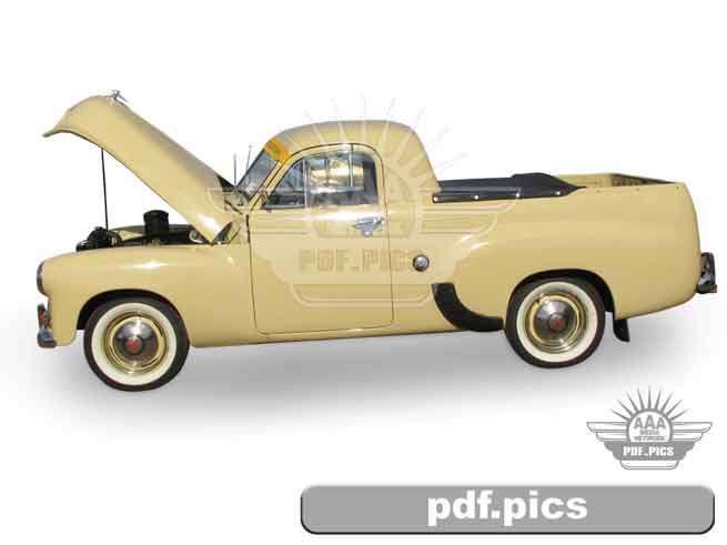 FJ Holden Ute Front Passenger Side View