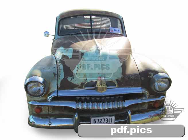 FJ Holden Ute Front View