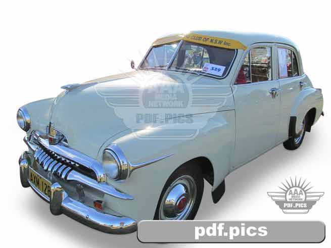 FJ Holden Sedan Front Passenger Side View