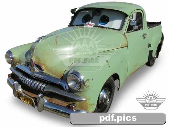 FJ Holden Ute Front Passenger Side View