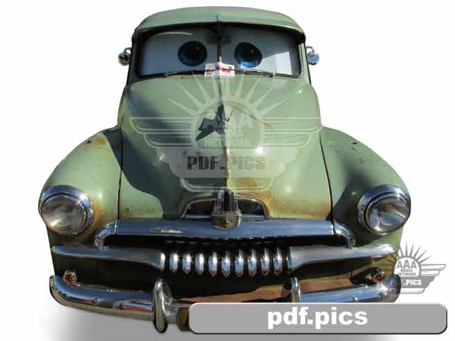 FJ Holden Ute Front View