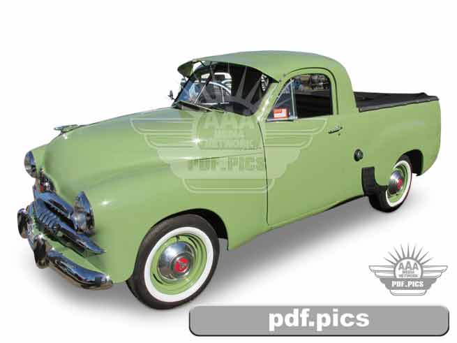 FJ Holden Ute Front Passenger Side View
