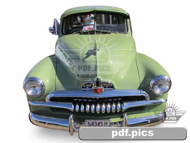 FJ Holden Ute Front View