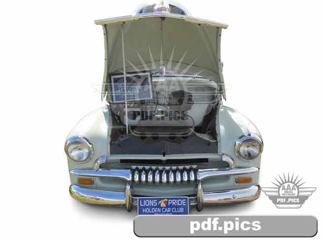 FJ Holden Sedan Front View