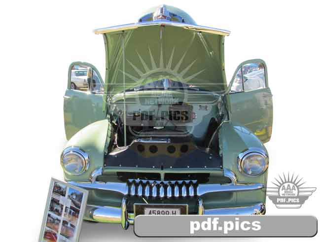 FJ Holden Panel Van Front View