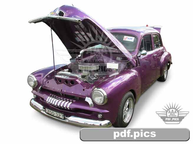 FJ Holden Sedan Front Passenger Side View