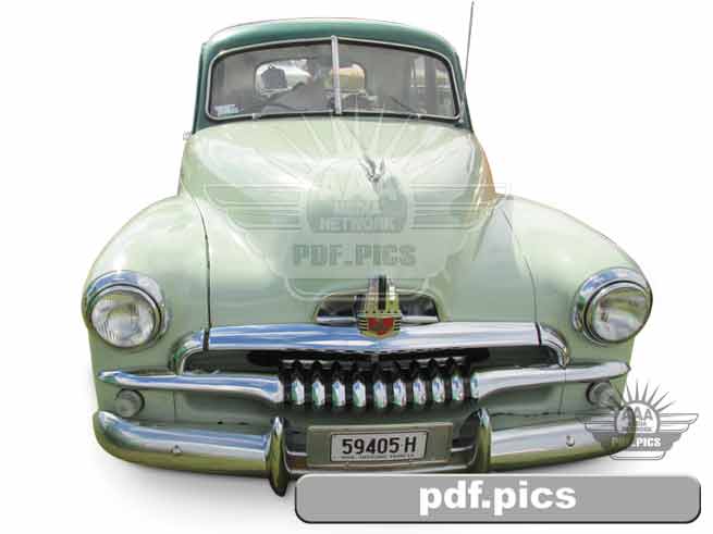 FJ Holden Sedan Front View