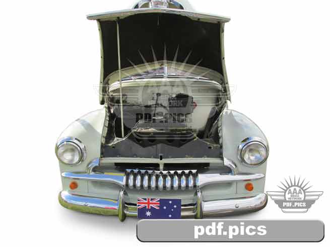 FJ Holden Sedan Front View