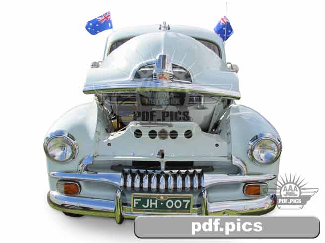 FJ Holden Sedan Front View