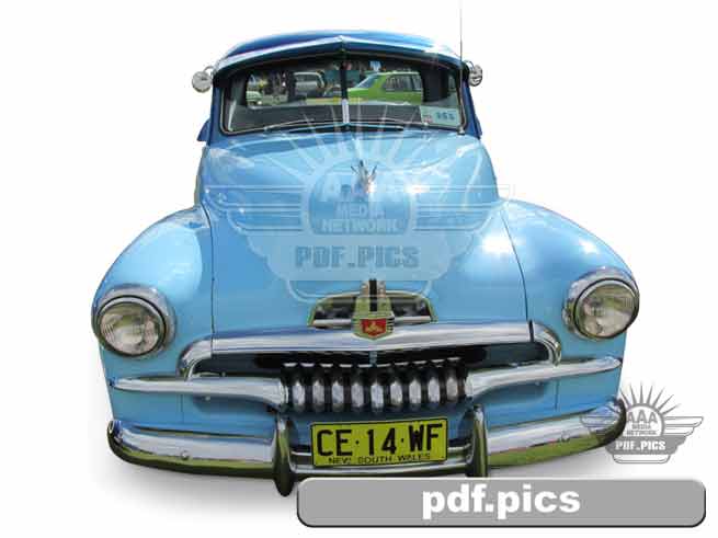 FJ Holden Ute Front View