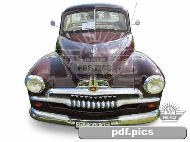 FJ Holden Sedan Front View