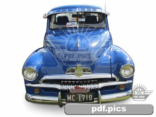 FJ Holden Ute Front View