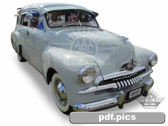 FJ Holden Station Wagon Front Drivers Side View