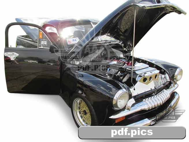 FJ Holden Ute Front Drivers Side View