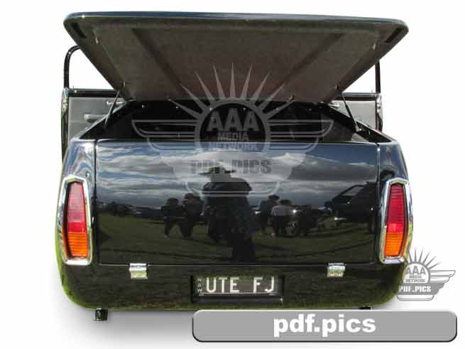 FJ Holden Ute Rear View