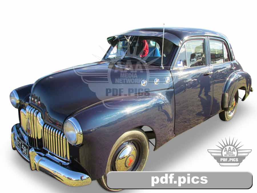 FX Holden Sedan Front Passenger Side View
