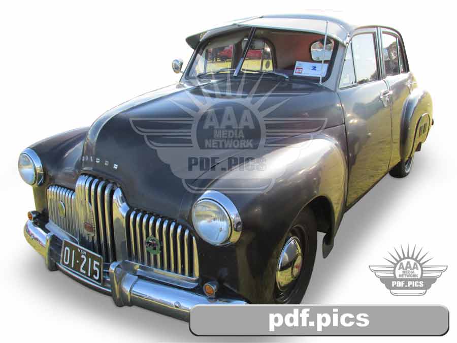 FX Holden Sedan Front Passenger Side View