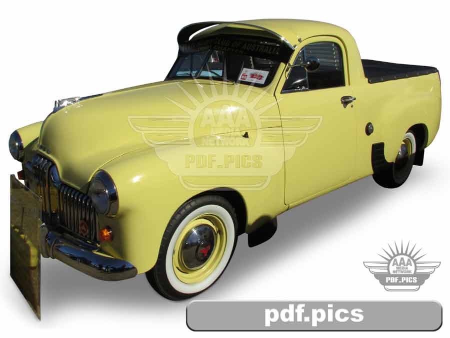 FX Holden Ute Front Passenger Side View